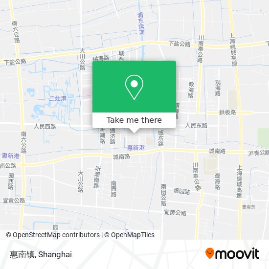惠南镇 map