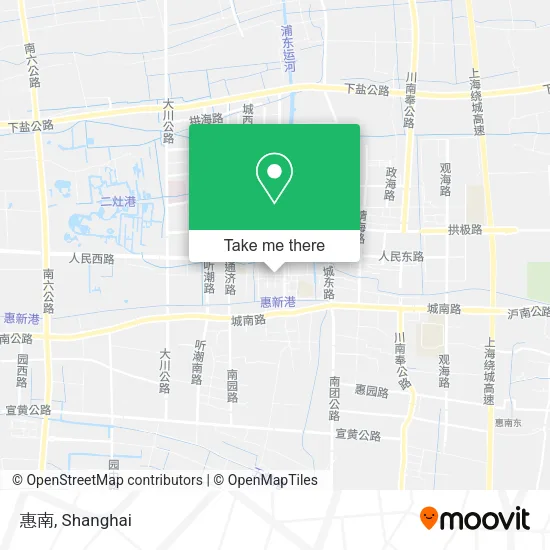惠南 map