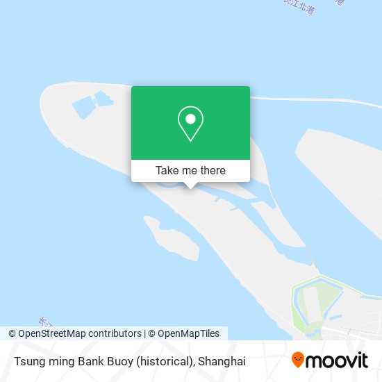 Tsung ming Bank Buoy (historical) map