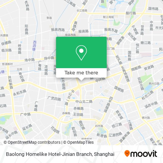 Baolong Homelike Hotel-Jinian Branch map
