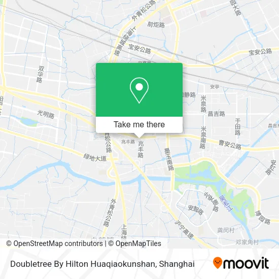 Doubletree By Hilton Huaqiaokunshan map