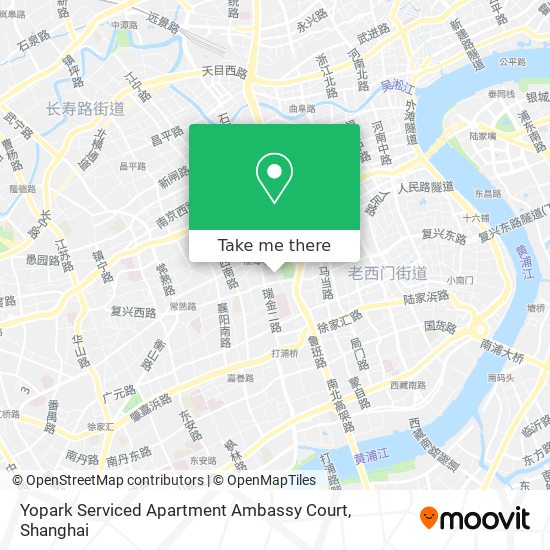 Yopark Serviced Apartment Ambassy Court map