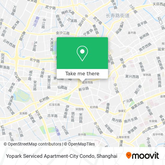 Yopark Serviced Apartment-City Condo map