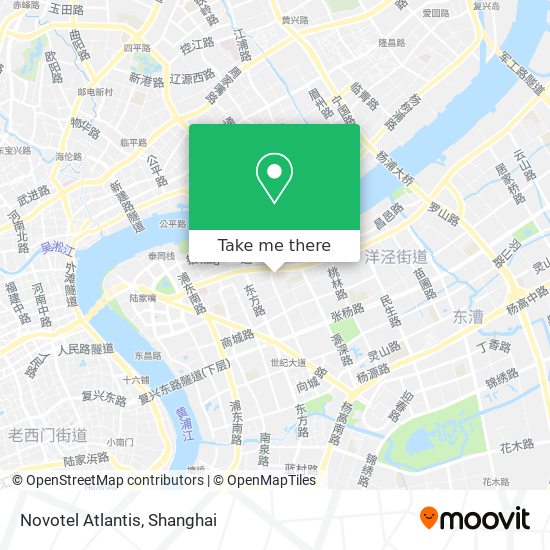 Novotel Atlantis map