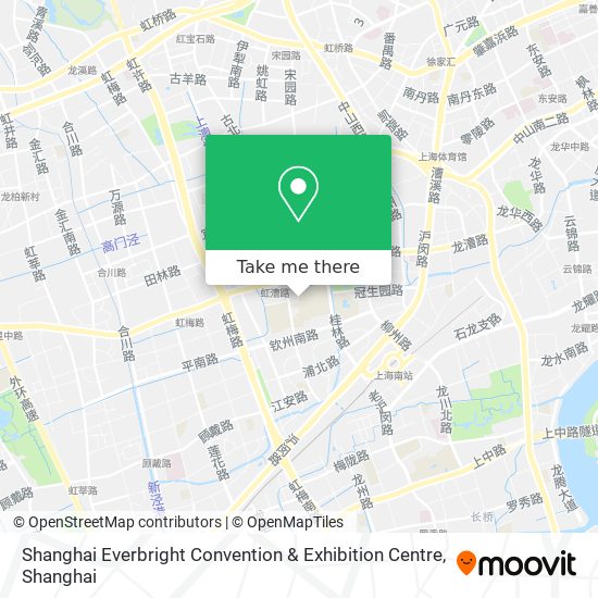 Shanghai Everbright Convention & Exhibition Centre map