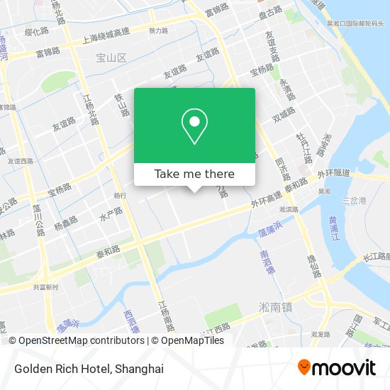Golden Rich Hotel map