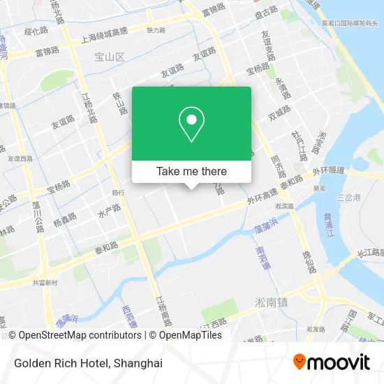 Golden Rich Hotel map