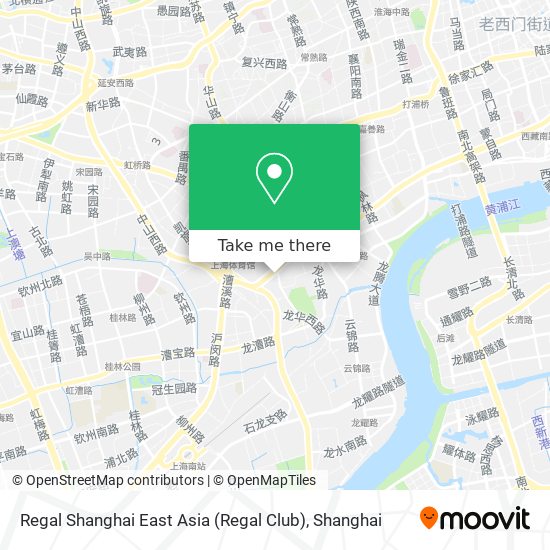 Regal Shanghai East Asia (Regal Club) map