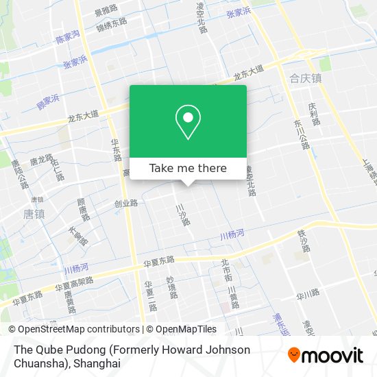 The Qube Pudong (Formerly Howard Johnson Chuansha) map