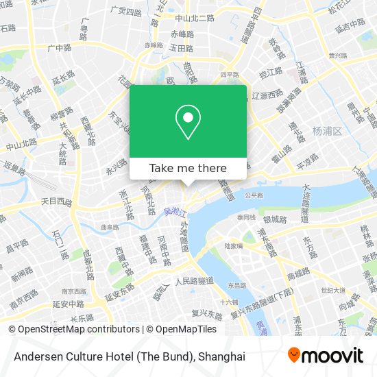 Andersen Culture Hotel (The Bund) map