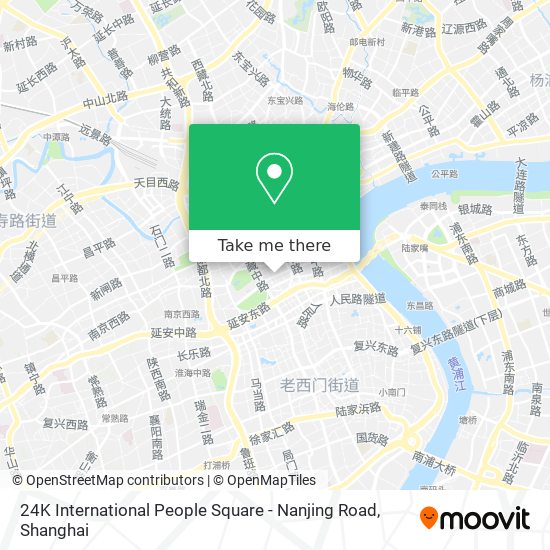 24K International People Square - Nanjing Road map