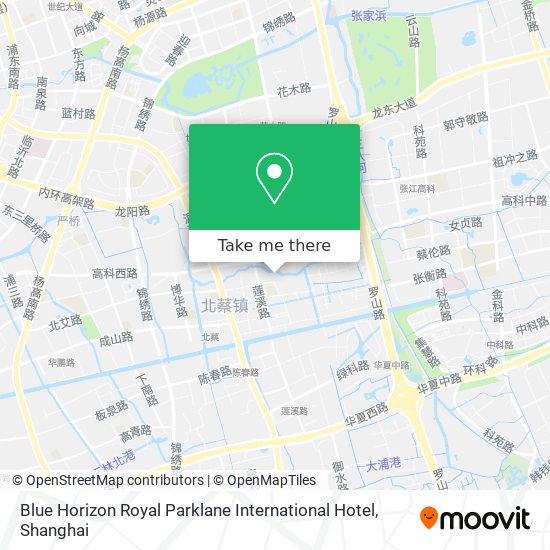 Blue Horizon Royal Parklane International Hotel map