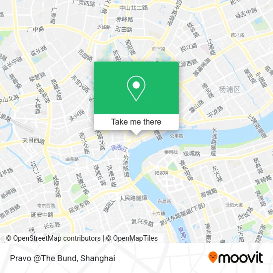 Pravo @The Bund map