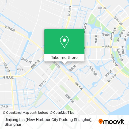 Jinjiang Inn (New Harbour City Pudong Shanghai) map