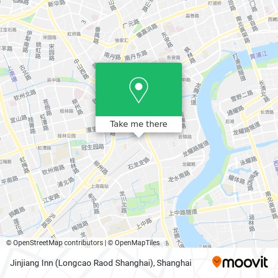 Jinjiang Inn (Longcao Raod Shanghai) map