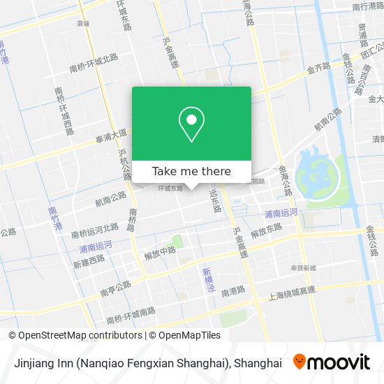 Jinjiang Inn (Nanqiao Fengxian Shanghai) map