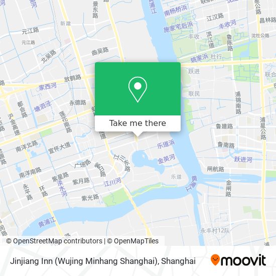 Jinjiang Inn (Wujing Minhang Shanghai) map