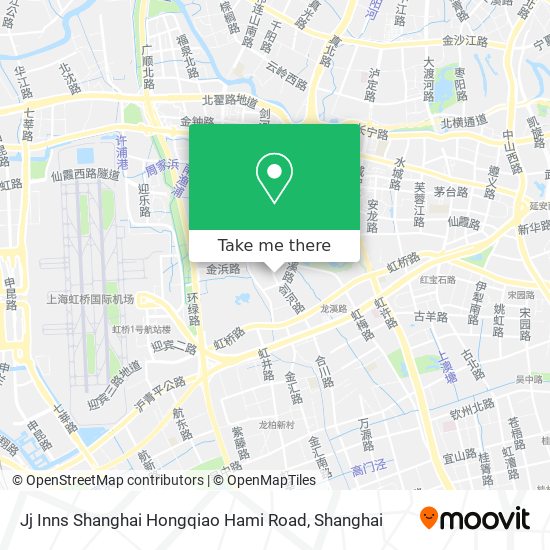 Jj Inns Shanghai Hongqiao Hami Road map