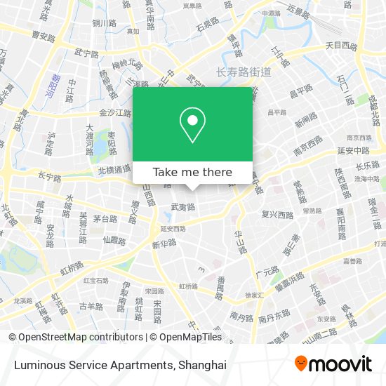 Luminous Service Apartments map