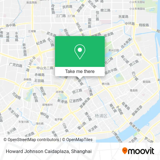 Howard Johnson Caidaplaza map