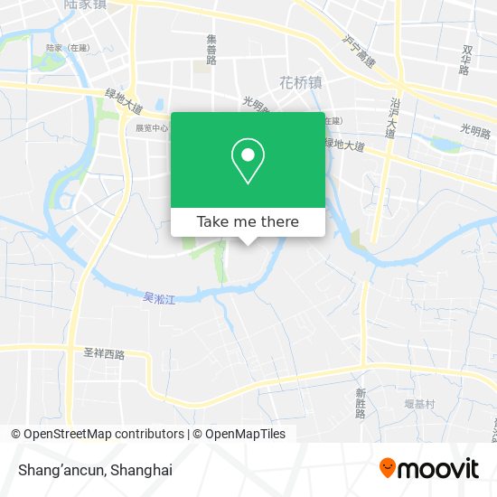 Shang’ancun map