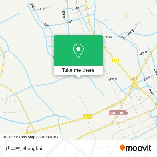 庆丰村 map