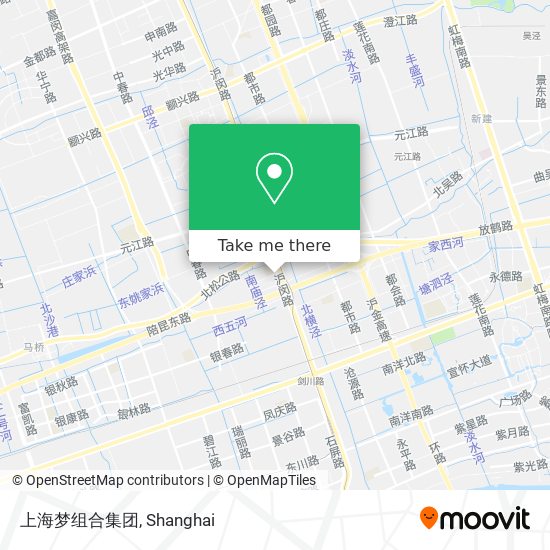 上海梦组合集团 map