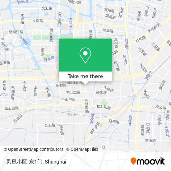 凤凰小区-东1门 map