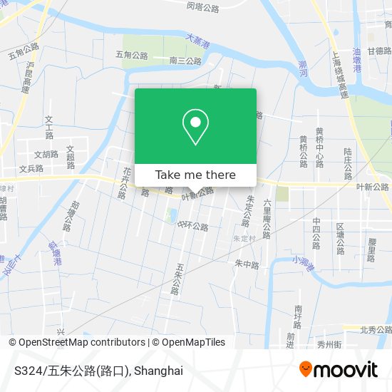 S324/五朱公路(路口) map
