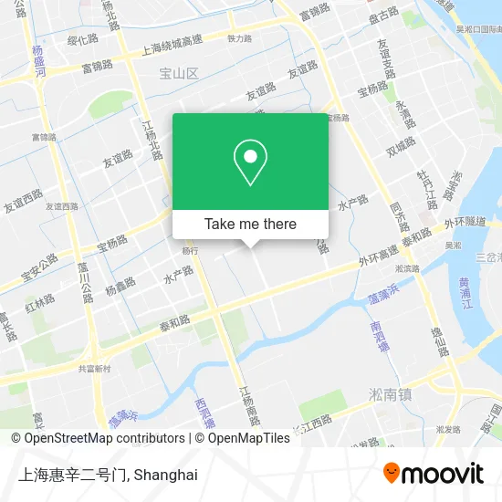 上海惠辛二号门 map
