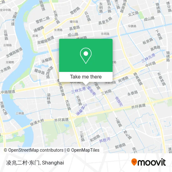 凌兆二村-东门 map