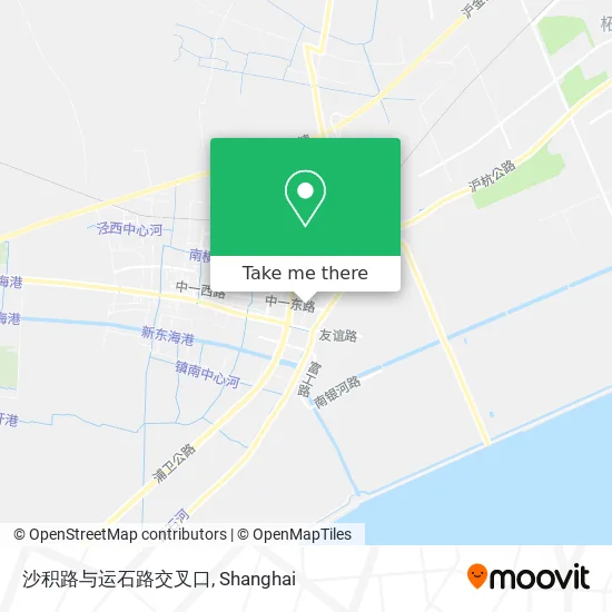 沙积路与运石路交叉口 map