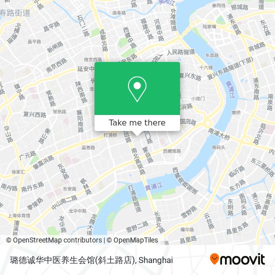 璐德诚华中医养生会馆(斜土路店) map