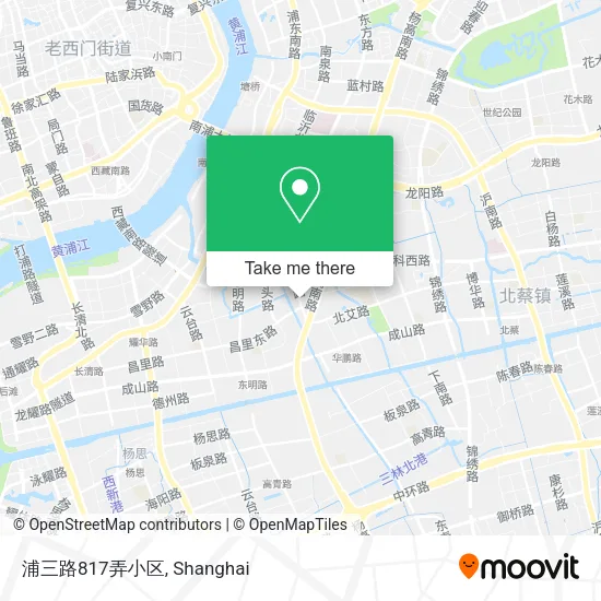 浦三路817弄小区 map