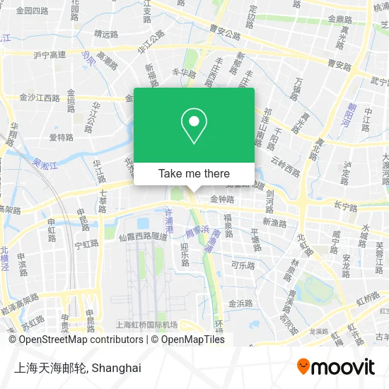 上海天海邮轮 map