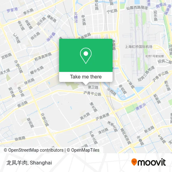 龙凤羊肉 map