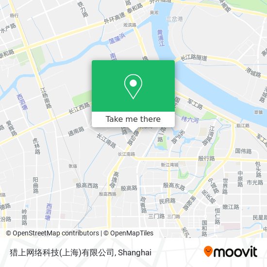 猎上网络科技(上海)有限公司 map