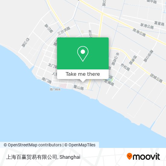 上海百赢贸易有限公司 map