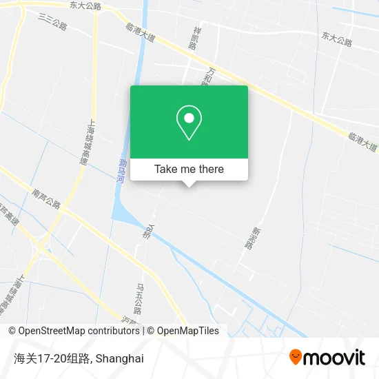 海关17-20组路 map