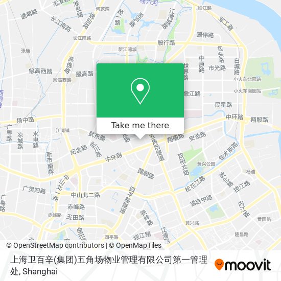 上海卫百辛(集团)五角场物业管理有限公司第一管理处 map