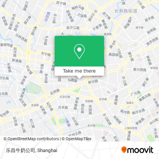 乐昌牛奶公司 map