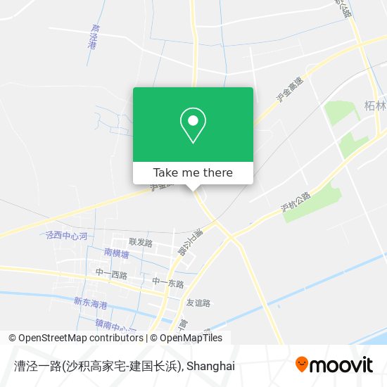 漕泾一路(沙积高家宅-建国长浜) map