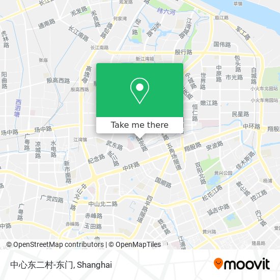 中心东二村-东门 map