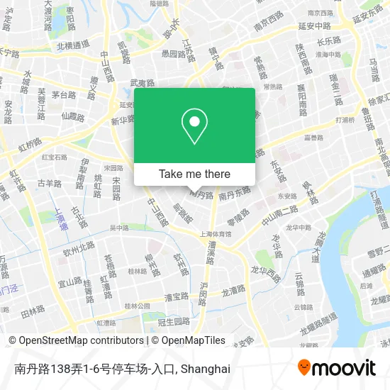 南丹路138弄1-6号停车场-入口 map