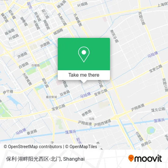 保利·湖畔阳光西区-北门 map