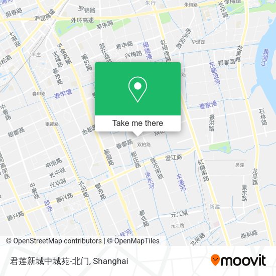 君莲新城中城苑-北门 map