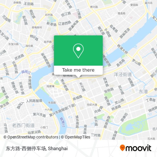 东方路-西侧停车场 map