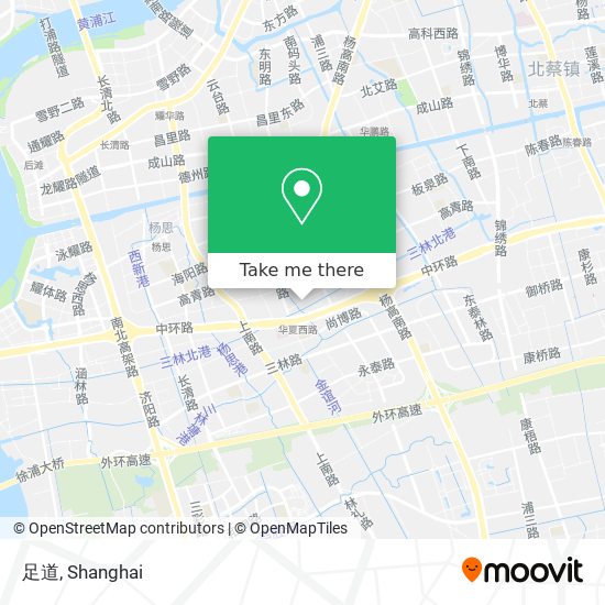 足道 map