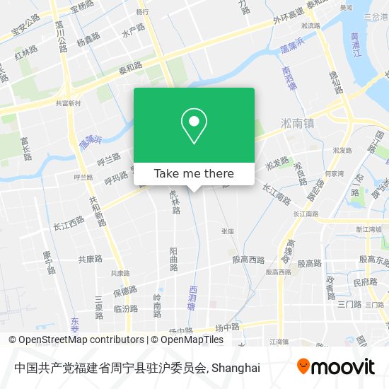 中国共产党福建省周宁县驻沪委员会 map
