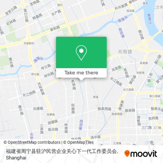 福建省周宁县驻沪民营企业关心下一代工作委员会 map